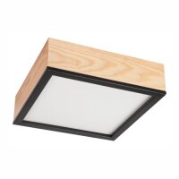 Lampe de plafonnier confortable Pin verre L:31 cm E27 2...