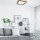 Lampe de plafonnier confortable Pin verre L:31 cm E27 2 flammes