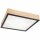 Plafonnier confortable en verre de pin L:48 cm E27 4-flmg
