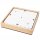 Plafonnier confortable en verre de pin L:48 cm E27 4-flmg