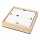 Lampe de plafonnier confortable Pin verre L:38,5 cm 4-flamme
