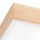 Lampe de plafonnier en bois à faible éblouissement Abat-jour en verre E27 L:31 cm carré