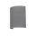Applique Up Down Gris E27 indirect Abat-jour en tissu