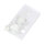 Applique Up Down Gris E27 indirect Abat-jour en tissu