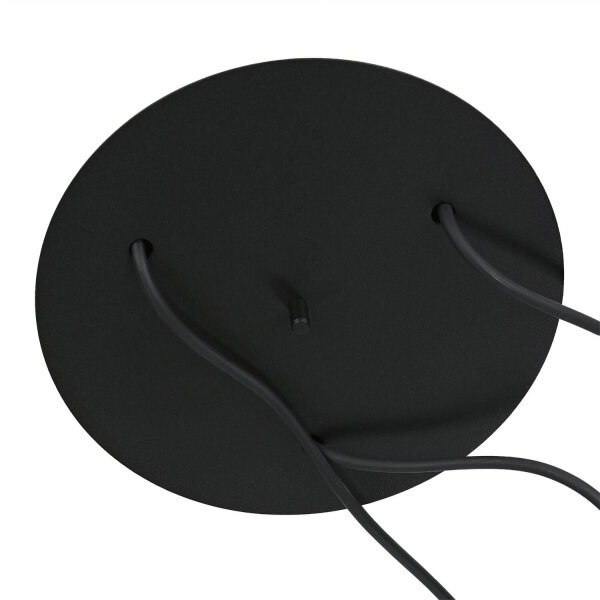 Suspension EYE noir 3-flmg lampe de salon