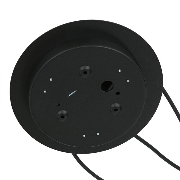 Suspension EYE noir 3-flmg lampe de salon