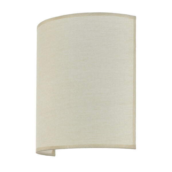 Applique ALICE Café Marron Tissu Abat-jour moderne