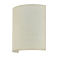 Applique ALICE Café Marron Tissu Abat-jour moderne