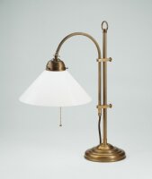 Lampe de table Premium laiton verre...