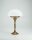 Lampe champignon Premium verre laiton E27 39 cm Art Nouveau