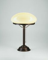 Lampe champignon laiton verre anti-éblouissement...