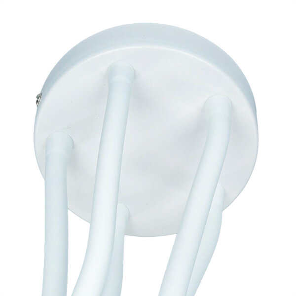 Plafonnier coloré chambre denfant bras flexible 5flmg