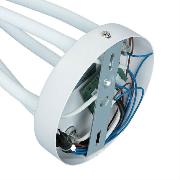 Plafonnier coloré chambre denfant bras flexible 5flmg