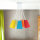 Plafonnier coloré chambre denfant bras flexible 5flmg