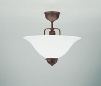 Lampe de plafonnier élégante laiton antique...