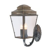 Lanterne murale en laiton Vintage Antique IP44 Cour...