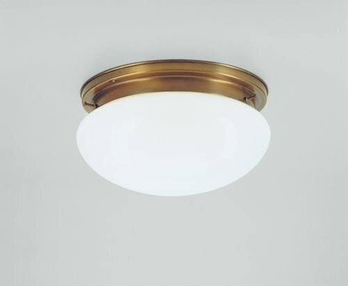 Plafonnier à faible éblouissement Berliner laiton verre Ø30 cm E27