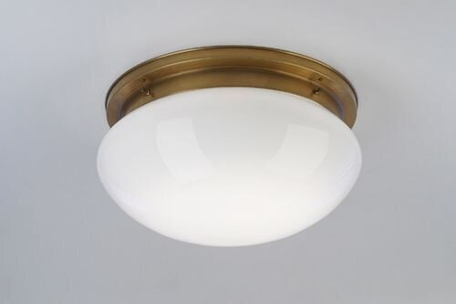 Plafonnier à faible éblouissement Berliner laiton verre Ø41 cm E27
