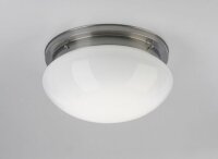 Lampe de plafonnier &eacute;blouissant laiton en nickel...