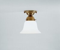 Blendarme Lampe de plafonnier Berliner laiton verre E27...