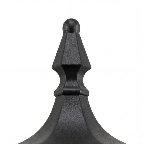Applique extérieure noir fer forgé verre maison