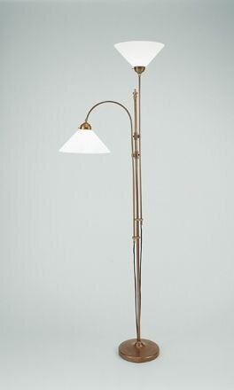 Lampes de plafond Berliner laiton verre E27 200 cm faible éblouissement