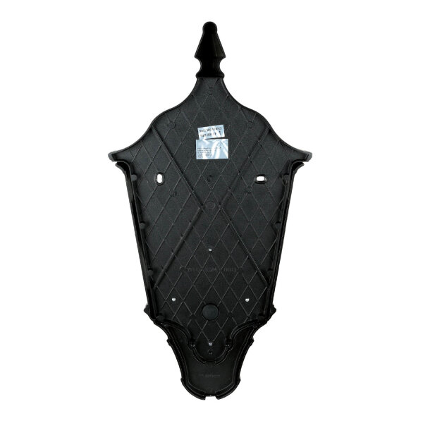 Lampe dextérieur capteur de mouvement noir fer forgé