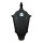 Lampe dextérieur capteur de mouvement noir fer forgé