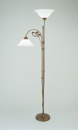 Lampes de plafond verre Berliner laiton E27 200 cm faible éblouissement