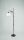 Lampadaire verre antique laiton E27 160 cm confortable