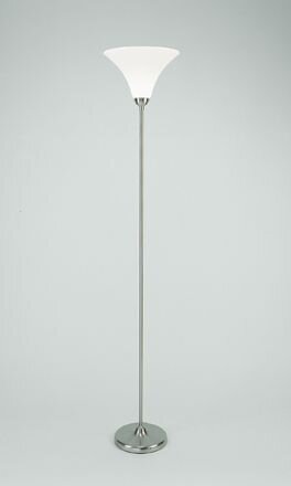 Grand lustre de plafond verre laiton en nickel E27 181 cm