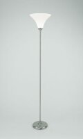 Grand lustre de plafond verre laiton en nickel E27 181 cm