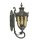 Applique M&eacute;tal Verre IP44 Rustique Cour opulent AMY