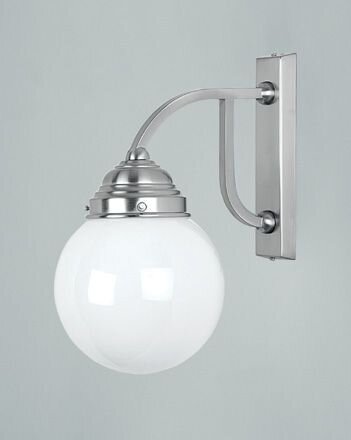 Applique murale chaleureuse laiton en nickel verre E27 anti-éblouissement
