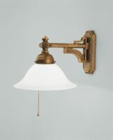 Applique Blendarme laiton verre E27 interrupteur à...