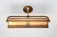 Lampe à tableau pivotante laiton massif E14 L:34 cm