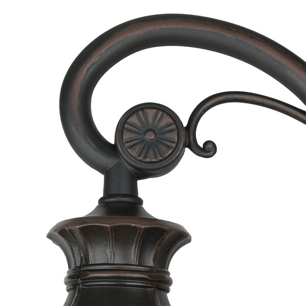 Lampe murale extérieure en bronze rustique IP44 Maison Cour