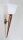 Torche murale laiton v&eacute;ritable verre E27 H:62 cm faible &eacute;blouissement
