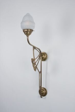 Blendarme Applique Berliner laiton verre H:85 cm E27