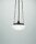 Lampe &agrave; suspendre ronde laiton antique verre E27 &Oslash;20 cm confortable