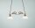 Blendarme Lampe &agrave; suspendre laiton verre ornements E27 68 cm