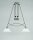 Blendarme lampe suspendue laiton verre 92 cm E27 en nickel