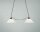 Longue lampe &agrave; suspendre laiton verre E27 L:82 cm confortable
