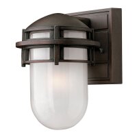 Lampe murale extérieure bronze ronde IP44 Maritim...