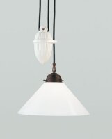 Lampe à suspendre élégante laiton...