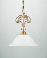 Lampes suspendues en laiton Verre confortable E27...