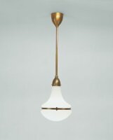 Lampe à suspendre Art Nouveau Berliner laiton...