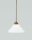 Suspension Berliner laiton verre E27 &Oslash;30 cm rond