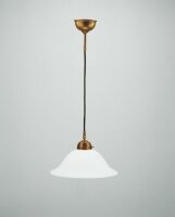 Lampe à suspendre Berliner laiton verre E27...