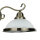 Applique ELISETT avec abat-jour en verre antique